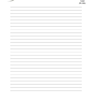 JW Memorial Campaign Letter Writing Stationary Paper Luke 22:19 NWT A4 Floral Design QR Code Link