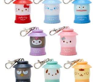 Chaveiro mascote de personagens de desenhos animados Kawaii do Japão (estilo lâmpada de acampamento)