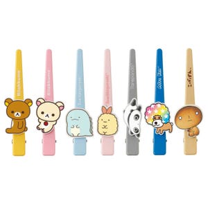 Japan San-X Sumikko Gurashi / Rilakkuma / Tarepanda / Afro Kan / Kogepan Hair Accessories Side Hair Clip