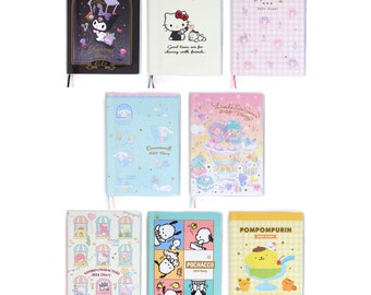 Hello Kitty Binder Index Deviders Tabs Ruler Zipper Bag Stickers Memo Pages  Set For FF Pocket Organiser RED Sanrio Japan Planner Setup