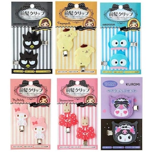 Accesorios para el cabello con personajes de dibujos animados kawaii de Japón