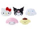 Japan Kawaii Cartoon Character Pocket Mirror and Comb (Face) 