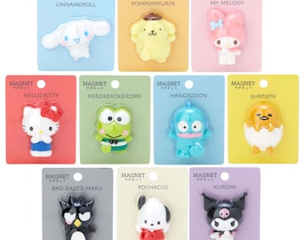 Imán para pizarra blanca con mascota de dibujos animados kawaii de Japón