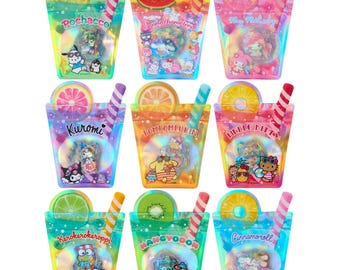 Japan Kawaii Cartoon Character Sticker Seal Pack (Summer)