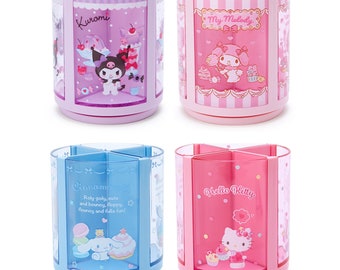 Japan Kawaii Cartoon Character Spin Pen Holder Stationery Stand