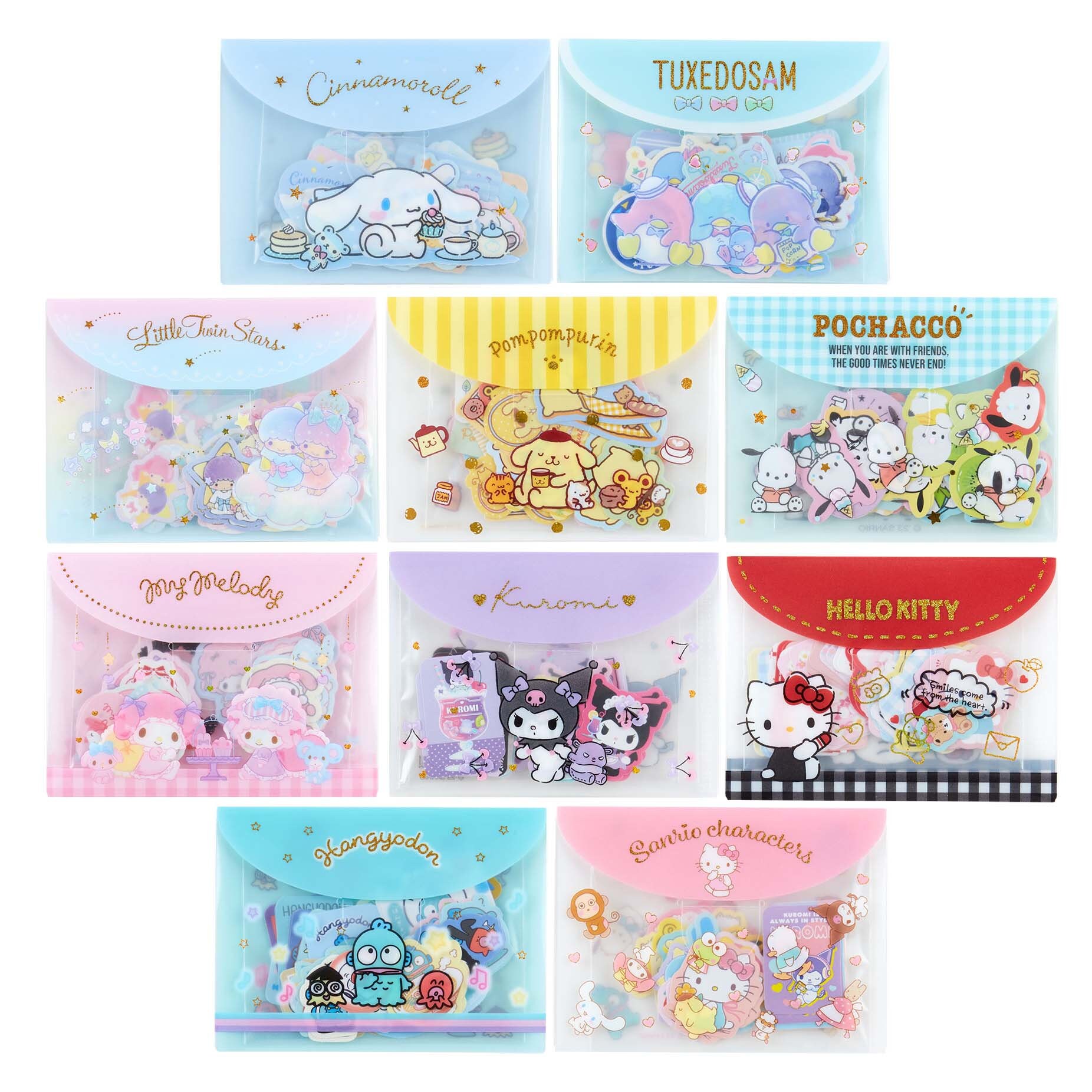 Buy Sanrio Cinnamoroll Outdoors Series Seal Sticker Flakes Pack at ARTBOX