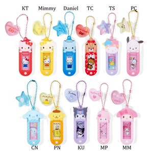 Japan Kawaii Cartoon Character Name Tag Charm