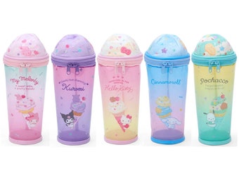 Japan Kawaii Cartoon Character Pencil Case Pen Pouch (Ice Party)