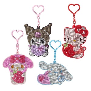Japan Kawaii Cartoon Characters Rhinestone Charm