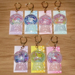 Japan Kawaii Cartoon Character Snowball Style Charm