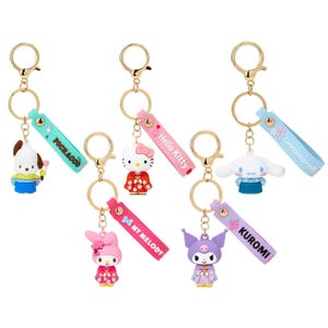 Japan Kawaii Cartoon Charakter PVC Maskottchen Anhänger (Kimono)