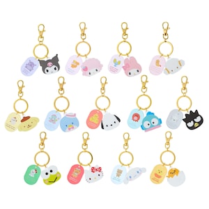 Japan Kawaii Cartoon Character Acrylic Charm (Face Design)