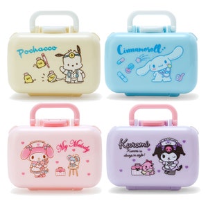 Mini estuche portátil con personajes de dibujos animados kawaii de Japón