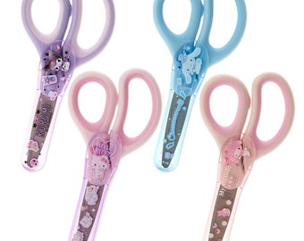 Japan Kawaii Cartoon Character Scissors with cover