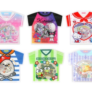 Paquete de pegatinas en forma de escamas de personajes de dibujos animados Kawaii de Japón (estilo camiseta) Diseño 2020