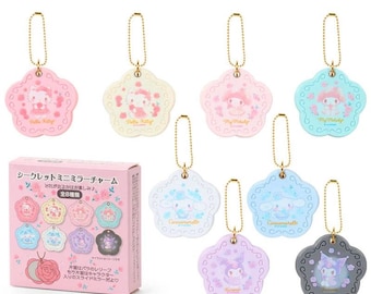 Mini ciondolo a specchio con personaggio dei cartoni animati kawaii giapponese (Dolly Rose)