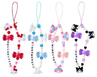 Ciondolo con personaggi dei cartoni animati Kawaii giapponesi (My Deco Bag)