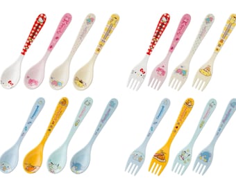 Japan Kawaii Cartoon Character Plastic Tableware Spoon / Fork