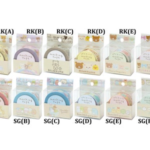 Japan San-X Rilakkuma / Sumikko Gurashi Paper Tape