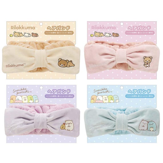 Japan San-x Rilakkuma / Sumikko Gurashi Headband (ribbon) - Etsy display picture 3