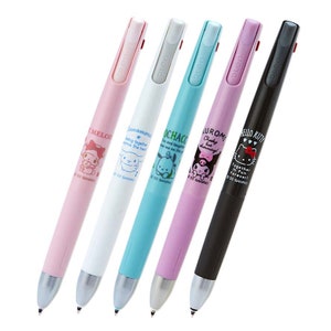 Bolígrafo y portaminas de dos colores con personajes de dibujos animados kawaii de Japón (mezcla)