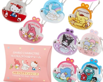 Japan Kawaii Cartoon Characters Acrylic Charm (Coin Purse Style)