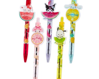 Bolígrafo de personaje de dibujos animados Kawaii de Japón (fruta)
