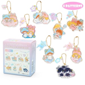 Japan Kawaii Cartoon Characters Acrylic Charm (Fluffy Fancy)