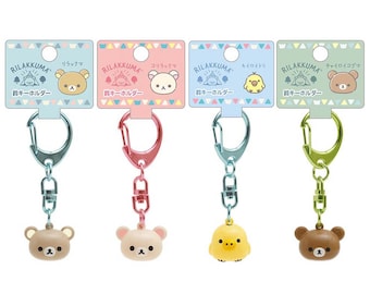 Japan San-X Rilakkuma Metal Bell Charm