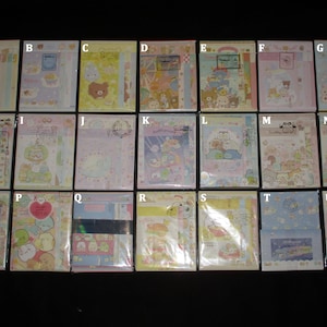 Juego de papel de carta y sobres Sumikko Gurashi / Rilakkuma de Japón San-X
