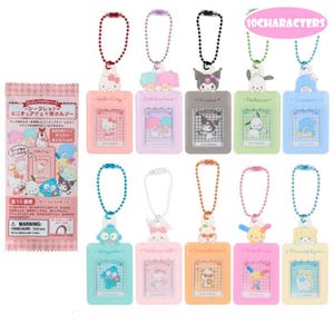 Mini cadre porte-cartes photo avec personnage de dessin animé kawaii, Japon (Enjoy Idol)