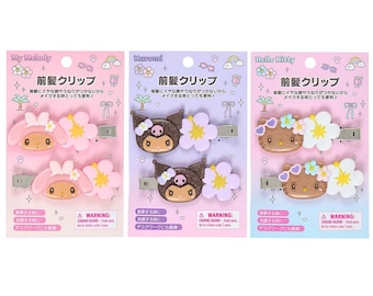 Japanse Kawaii cartoon haarclips (Sprankelend zomerzwembad)
