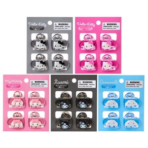 Japan Kawaii Cartoon Charakter Haarschmuck Mini Haarkralle Clips (Herz)