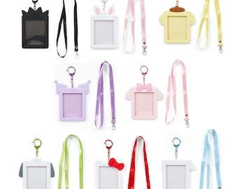 Japan Kawaii Cartoon Character Neck Photo Card Holder Frame