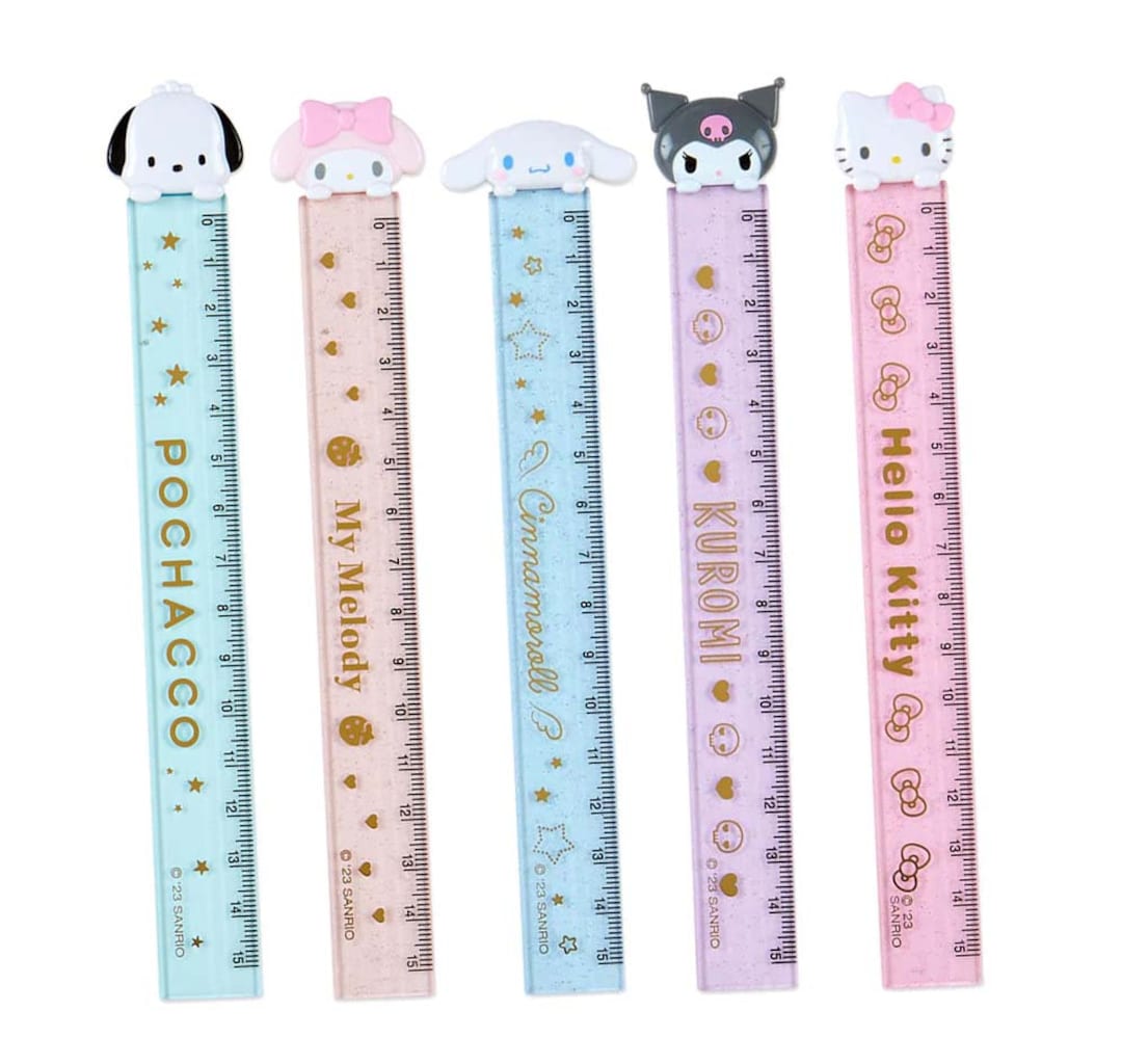 Japan Kawaii Cartoon Character Ruler - Etsy