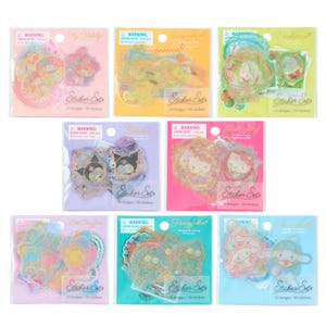 Japan kawaii stripfiguur stickerzegelpakket