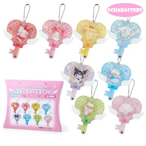 Charm acrílico con personajes de dibujos animados kawaii de Japón (ángel)