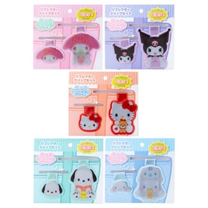 Clip marcapáginas magnético con personajes de dibujos animados de Japón Kawaii