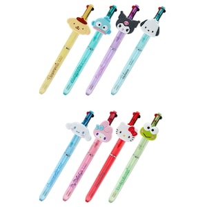Japan Kawaii Cartoon Character 2 Color Ballpoint Pen (Face)