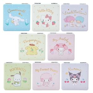 Japan Kawaii Cartoon Character Double Sided Pocket Mirror (Rose)
