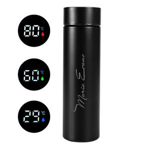 Temperature Display Thermos, Screen Touch Custom Digital Thermos, Personalized Tumbler, Coffee Mug, Insulated Bottle, Stainless Steel Flask