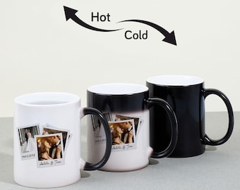 Personalized Magic Mug: Custom Photo, Heat-Activated Color Changing Gift