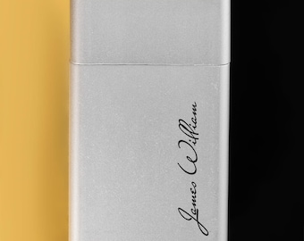 Rare Flip Top Cigarette Case, Chrome Vintage Antique Cigarette Holder Same  Type as Peaky Blinders, Cillian Murphy Case, Tommy, Thomas Shelby
