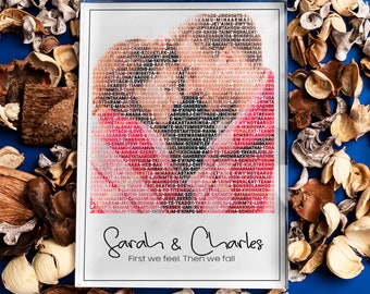 Personalisierter Acrylfotorahmenblock, benutzerdefiniertes Acrylblockfoto, Plakette mit Foto, Geschenk für Paare, Weihnachtsgeschenkideen, beste Geschenke für ihn