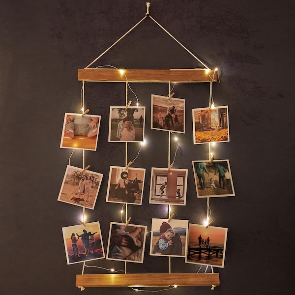 String Hanging Photo Frame - Etsy