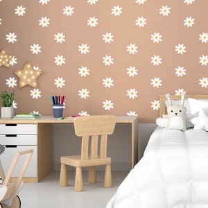 Daisy Wall Decals, Flower Wall Stickers, Nursery Decor, Kids Room Wall Art, Daisy Wall Sticker, Flower Wall Decals, Daisy Flower Wall Mural