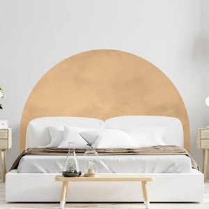 Boho Wall Decal, Bed Arch Sticker, Headboard Wall Decal, Arch Wall Decal, Arch Wall Sticker, Wall Decal, King Bed Arch, Abstract Wall Decal