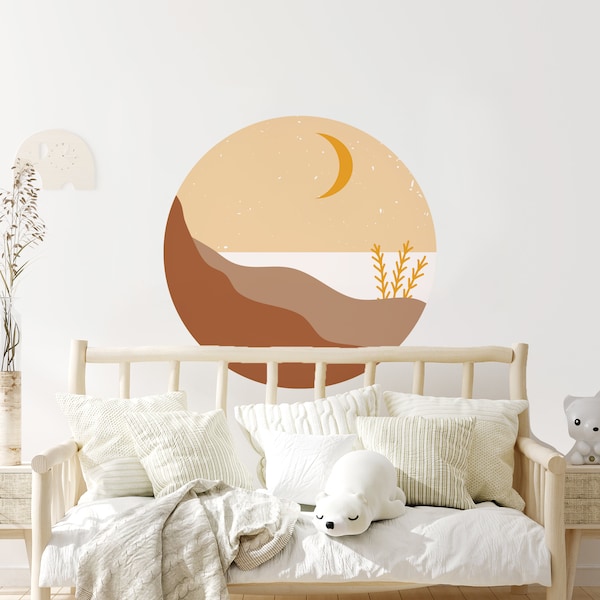 Circle Wall Decals Etsy