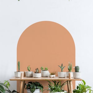 Large Arch Wall Decal, Colour Block Arch Wall Decal, Abstract Wall Stickers, Arch wall Sticker, Arch sticker for headboard, Boho Wall Decal