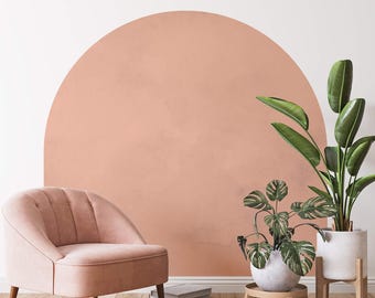 Boho Arch Wall Decal: Peel & Stick Headboard Mural